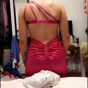 Pink homecoming dress